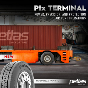 Petlas Unveils the Ptx Terminal Tire: Precision, Power, and Protection for Port Operations