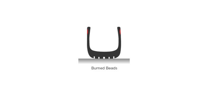 BURNED BEADS